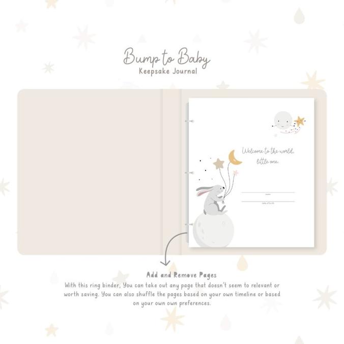 

Paperie Lab - Baby Keepsake Journal