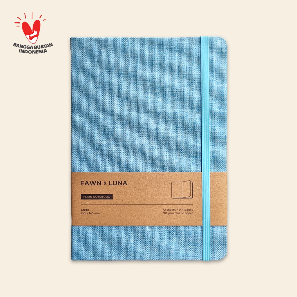 

Fawn & Luna - WONDROUS BLUE - Notebook Large A5 - Buku Jurnal/Agenda/Diary/Catatan