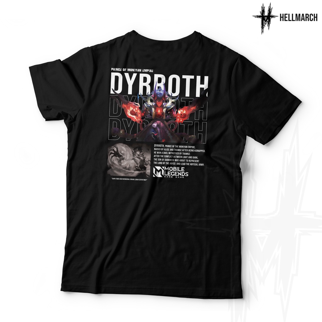 Kaos Mobile Legends | Kaos Hero Dyrroth