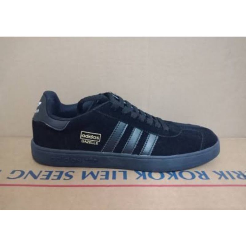 TERMURAH COD SNEAKERS PRIA WANITA DEWASA AD1D4S GAZELLE MODEL BARU 2023/SEPATU SEKOLAH PRIA WANITA HITAM POLOS/SEPATU SNEAKERS TERBARU FULL BLACK/SEPATU WANITA MODEL BARU FULL HITAM/SEPATU SEKOLAH FULL HITAM/SEPATU CASUAL TERBARU/SEPATU FORMAL TERLARIS
