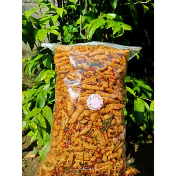 

Basreng kriuk daun jeruk 1000gr,500gr,250gr