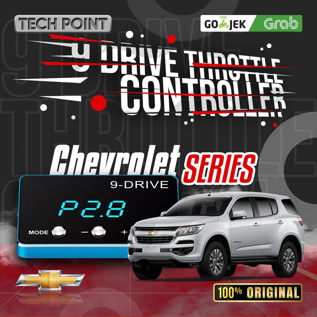 9 Drive Trailblazer Throttle Controller Remap Chevrolet