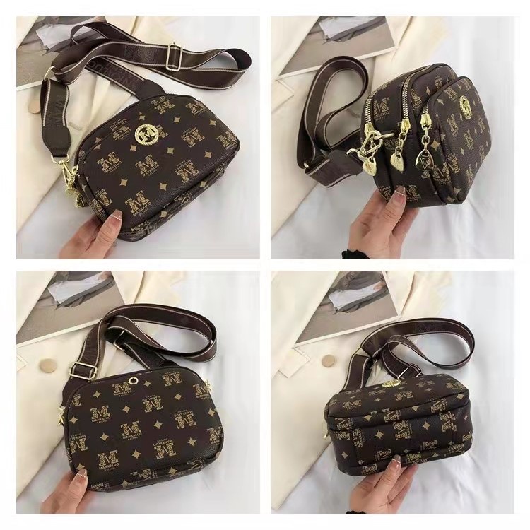 JK 3004  TAS SELEMPANG DOMPET WANITA MOTIF ELEGAN FASHION IMPORT Z6166