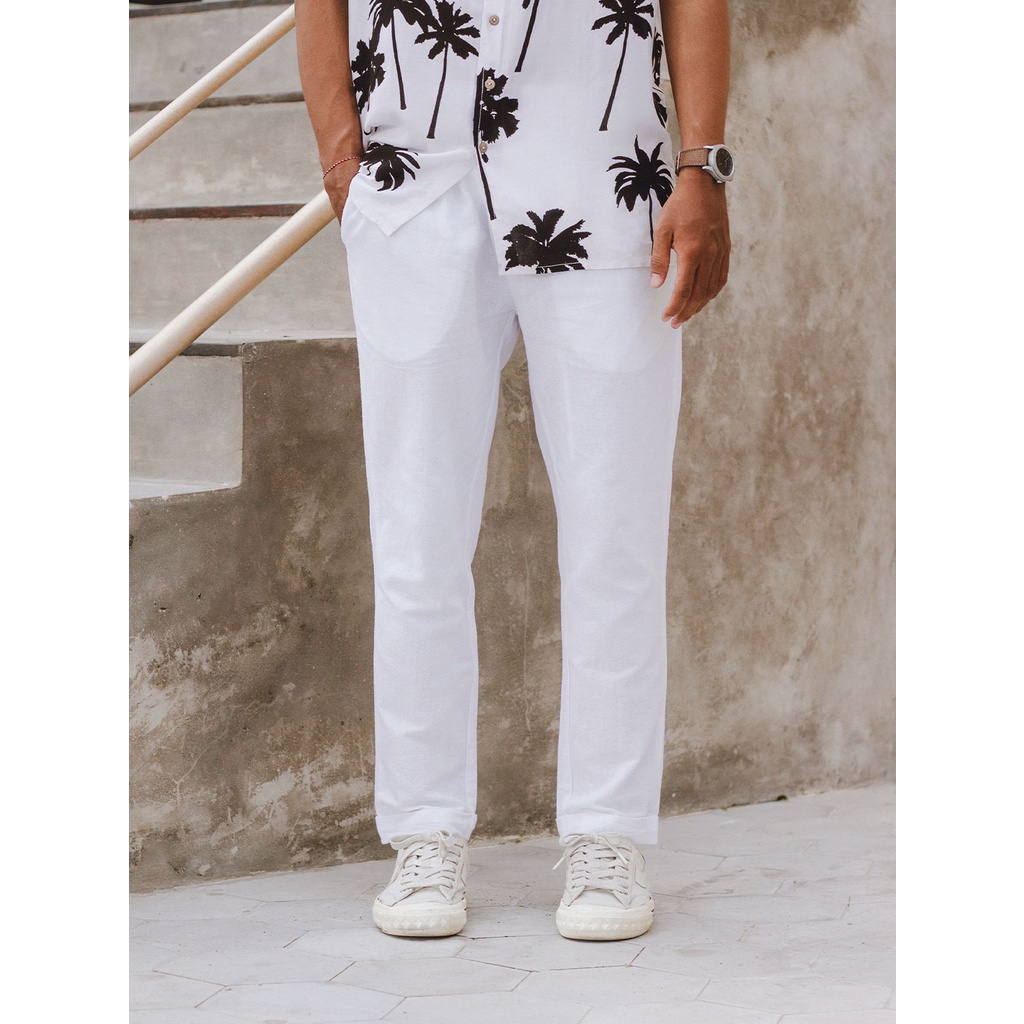BLOOD + BONE - Alpha Pant - White