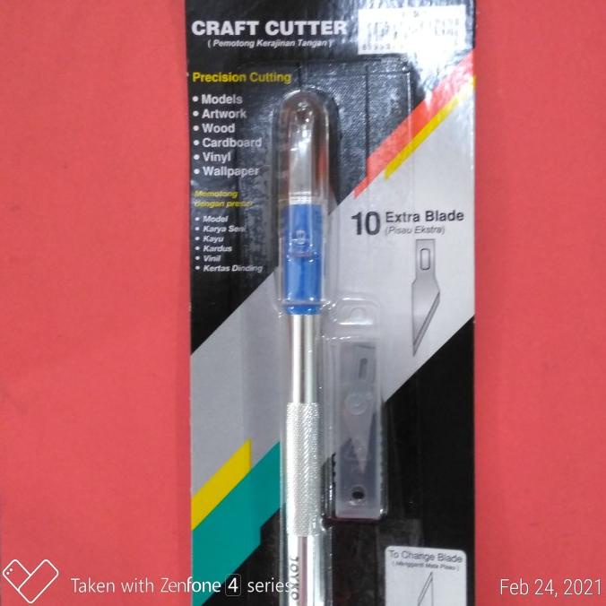

Cutter Pen aka Craft CU502 Joyko BRG BARU
