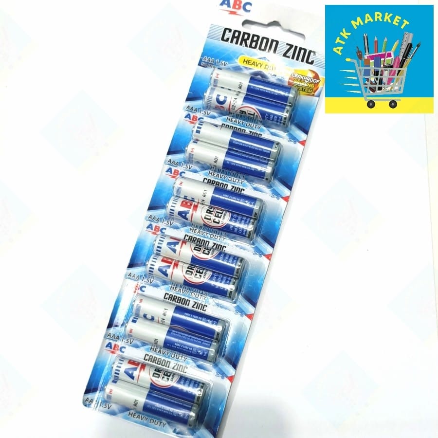(SET2) Battery / Baterai ABC Biru AAA / ABC R3