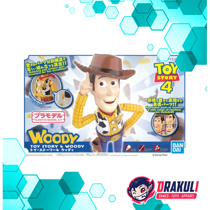 BANDAI Plamo Cinemarise Toy Story 4 - Woody