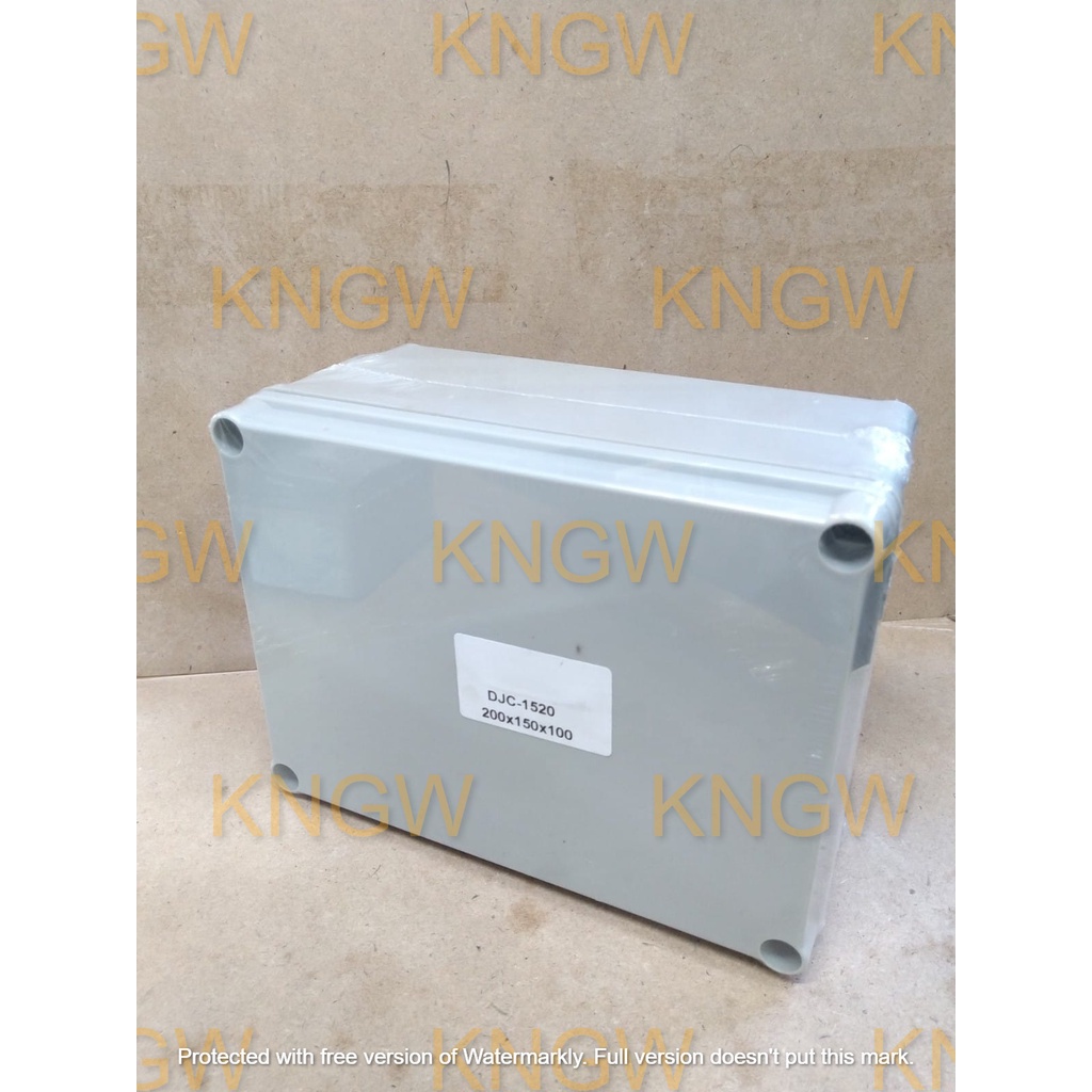 Junction Box 150×200×100mm Box Panel Plastik - Box Polos