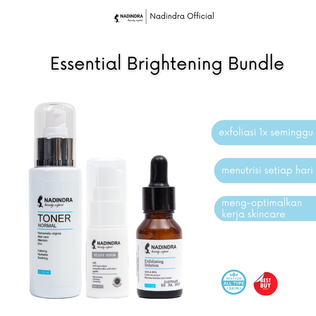 Nadindra Beauty Expert Skincare Complement - extra hemat untuk perawatan optimal