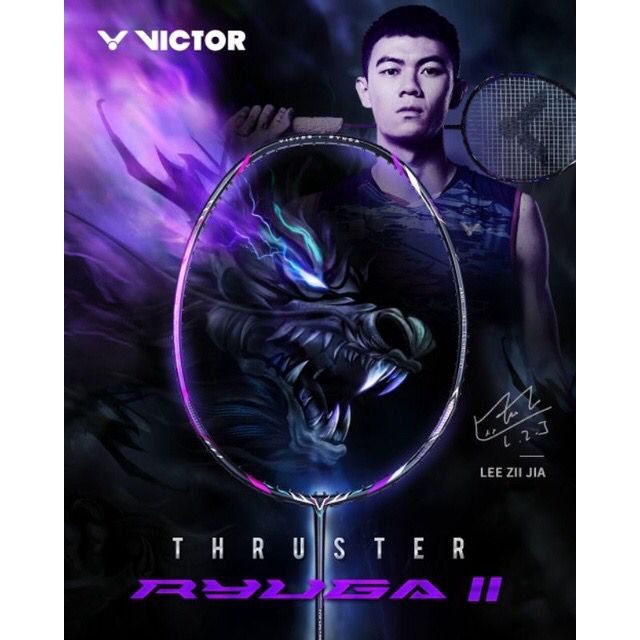 NEW Raket Badminton Victor Thruster Ryuga II J Tk Ryuga II TK ryuga Raket bulutangkis Victor thruste