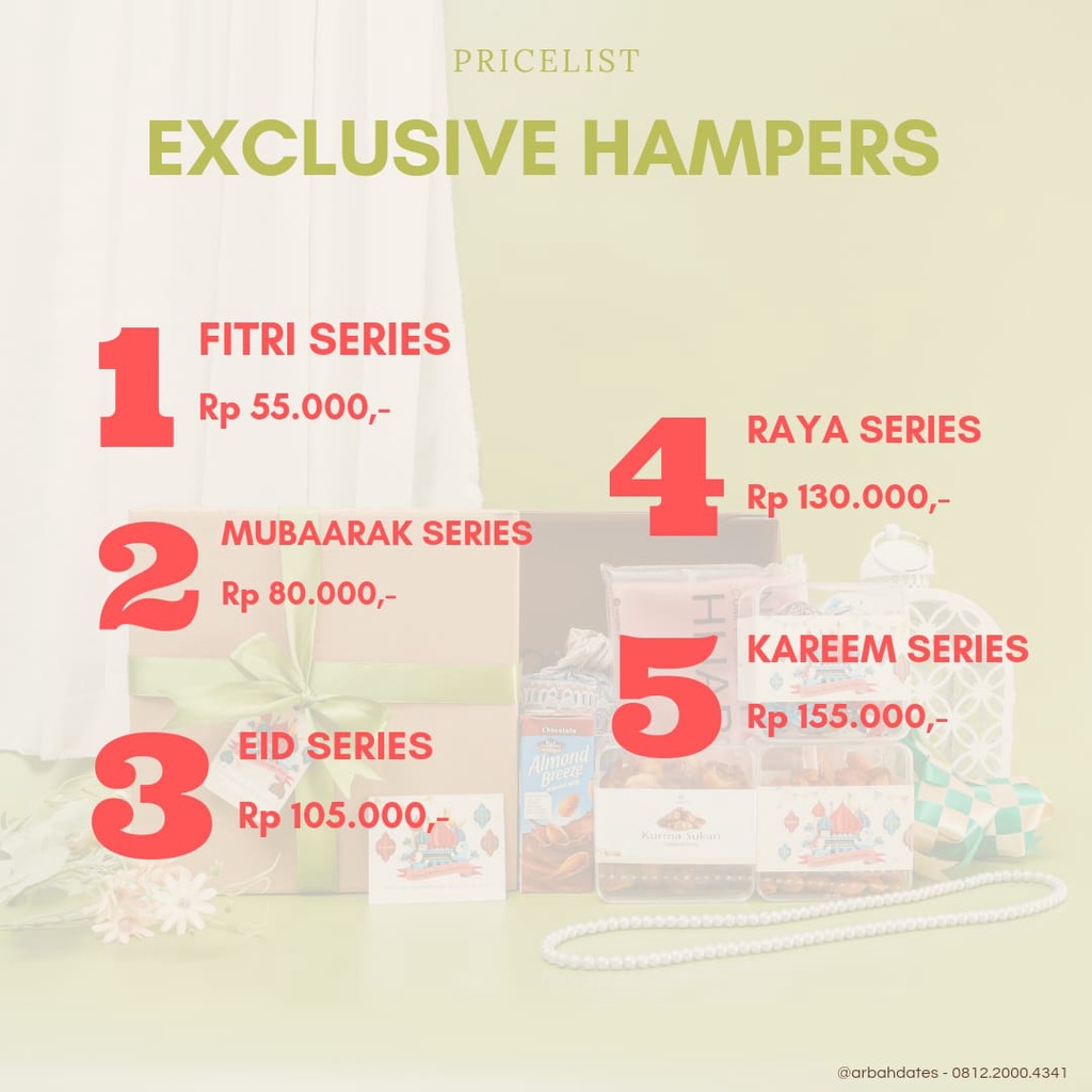 

[Afluth Store] Hampers Exclusive Muubarak Series