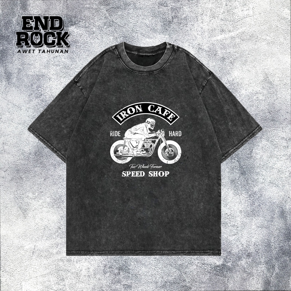 Kaos Oversize Original Endrock Tema Ride Hard DTFS121