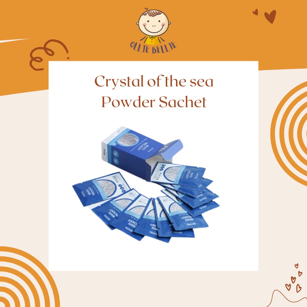 

Crystal Of the Sea anchovy powder sachet bubuk ikan teri bilis udang 4gr MPASI anti GTM kaldu bayi