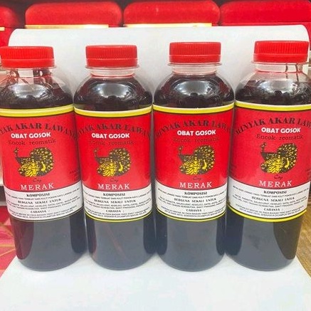 MINYAK AKAR LAWANG ASLI ORIGINAL CAP MERAK ASLI 100%