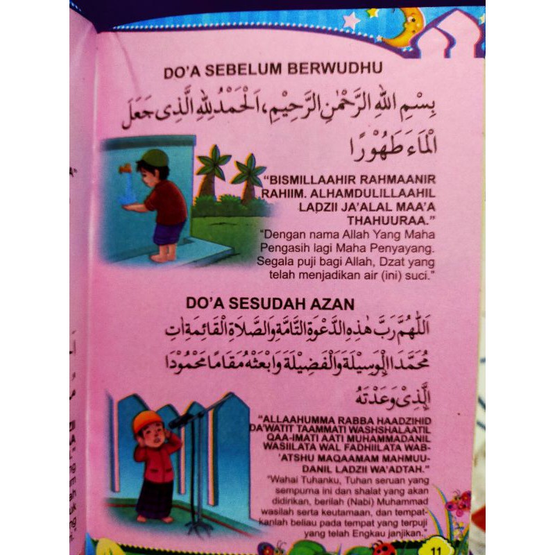 Buku Anak Muslim Panduan Praktis Belajar Berdoa Untuk Anak - TBS