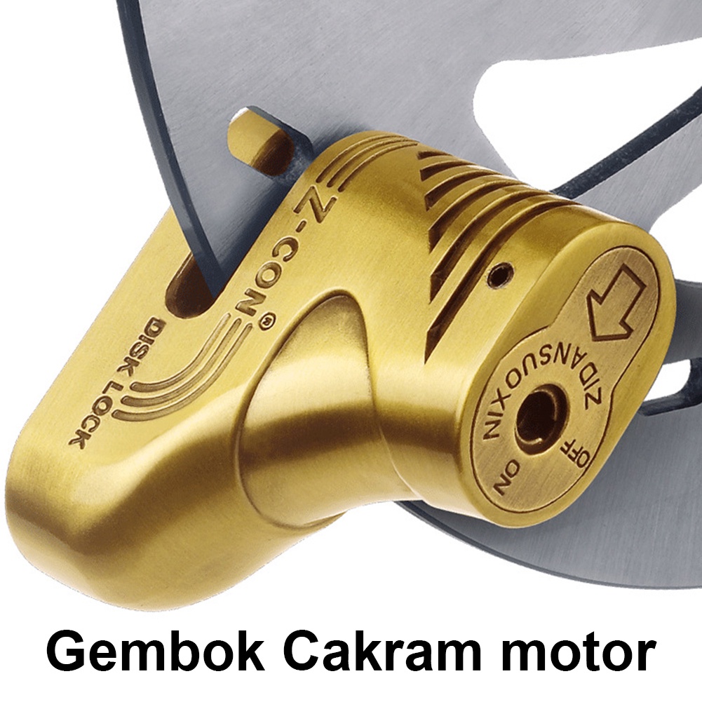 Cycling Security Outdoor Waterproof Theft Pretection Without Alarm Rotor Brake Motorcycle Disc Lock