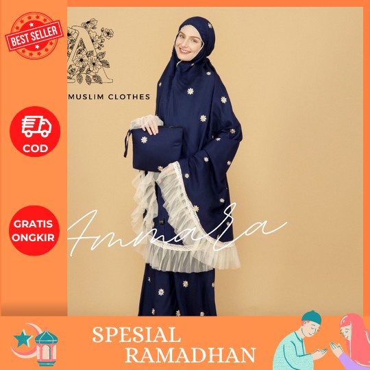 Mukena Bali Tasik - Mukena Bordir Dewasa Katun Mikro Siti Hamidah Mukena Dewasa Bordir Mukenah Terba