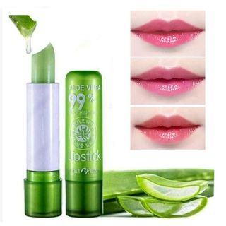 Lipbalm Aloevera 99%  / Lipstik Aloevera Lip Gloss / Lipbalm Pelembab Bibir Pria dan Wanita Alami