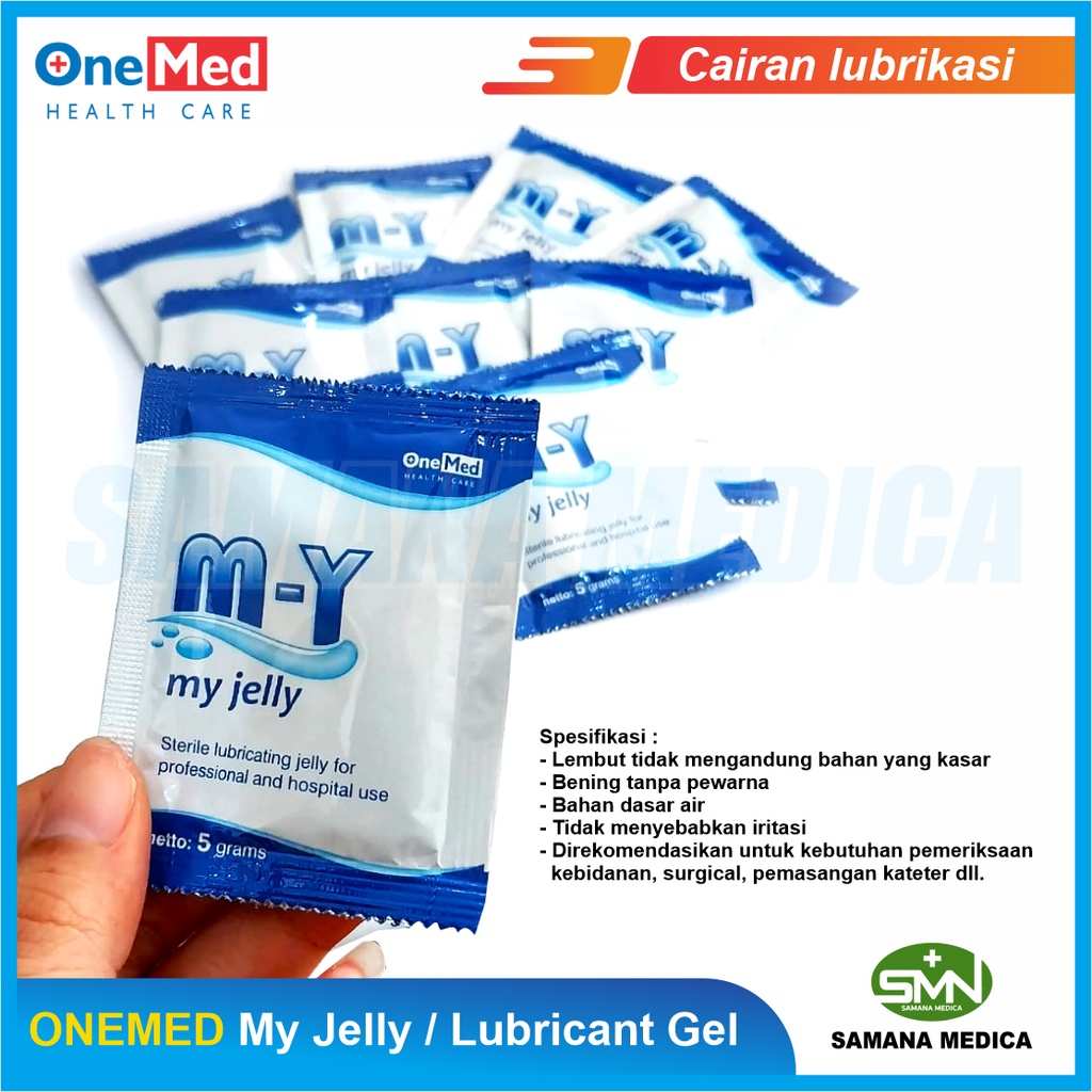 OneMed My Jelly / Lubricant Gel / Lubricating Cairan lubrikasi (harga / 1sachet) 5gr