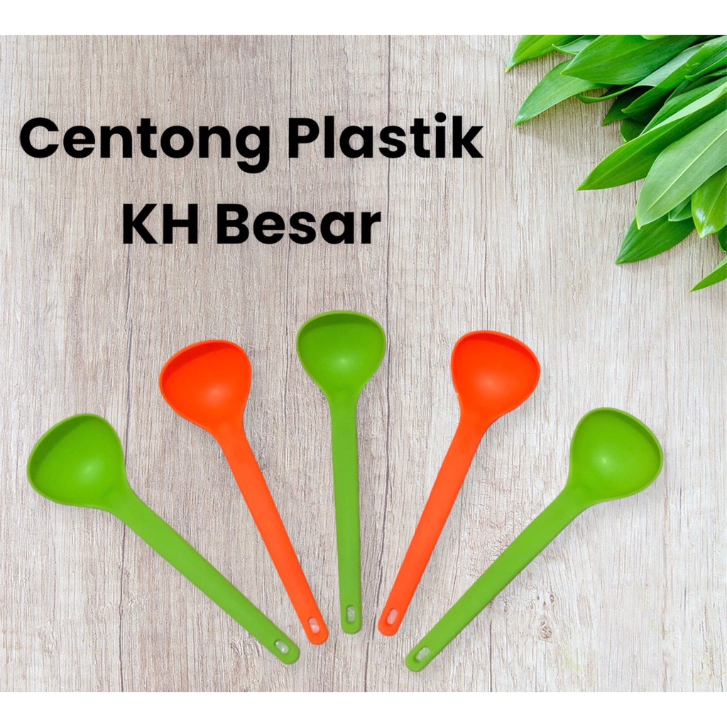 CENTONG PLASTIK KH BESAR - SENDOK PLASTIK SERBAGUNA / MURAH