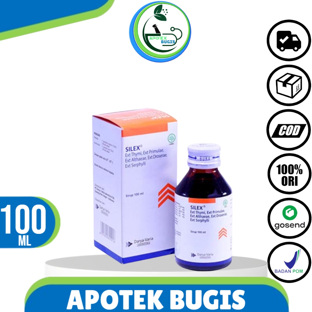 Silex Sirup Obat Batuk Ibu Hamil dan Menyusui - Size 100ml - Obat batuk Syrup