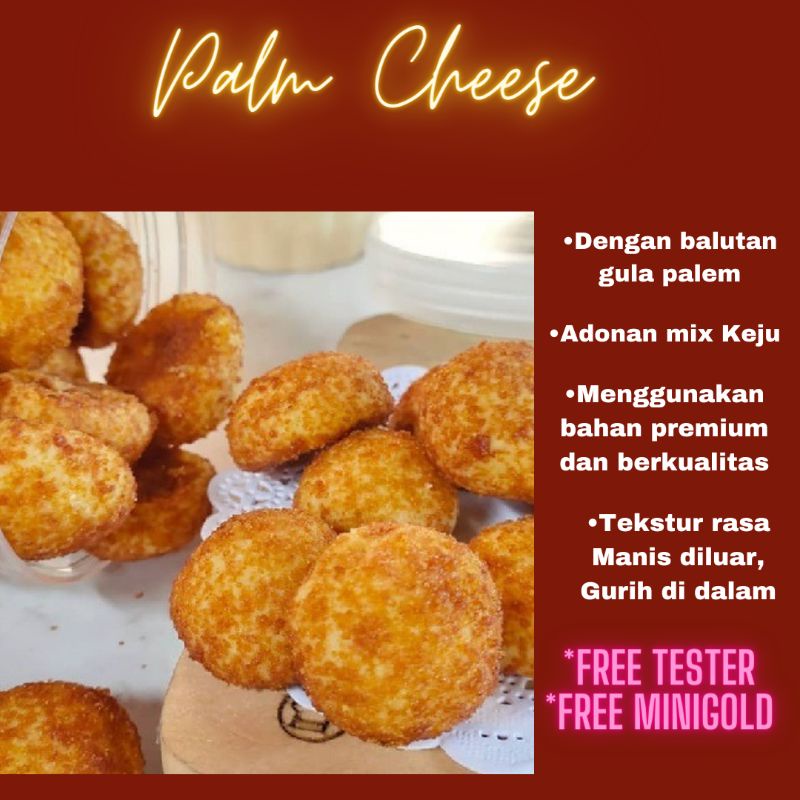 

Kue kering Palm Cheese / Palm Cheese Cookies / Kue kering / Hampers / Kue kering Premium