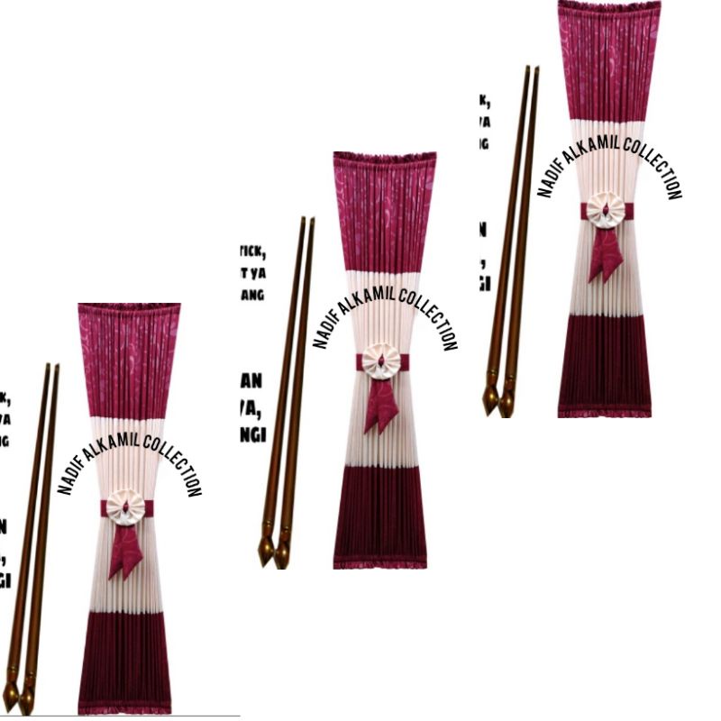 gorden kupu kupu jendela full set / gorden kupu kupu  jendela minimalis