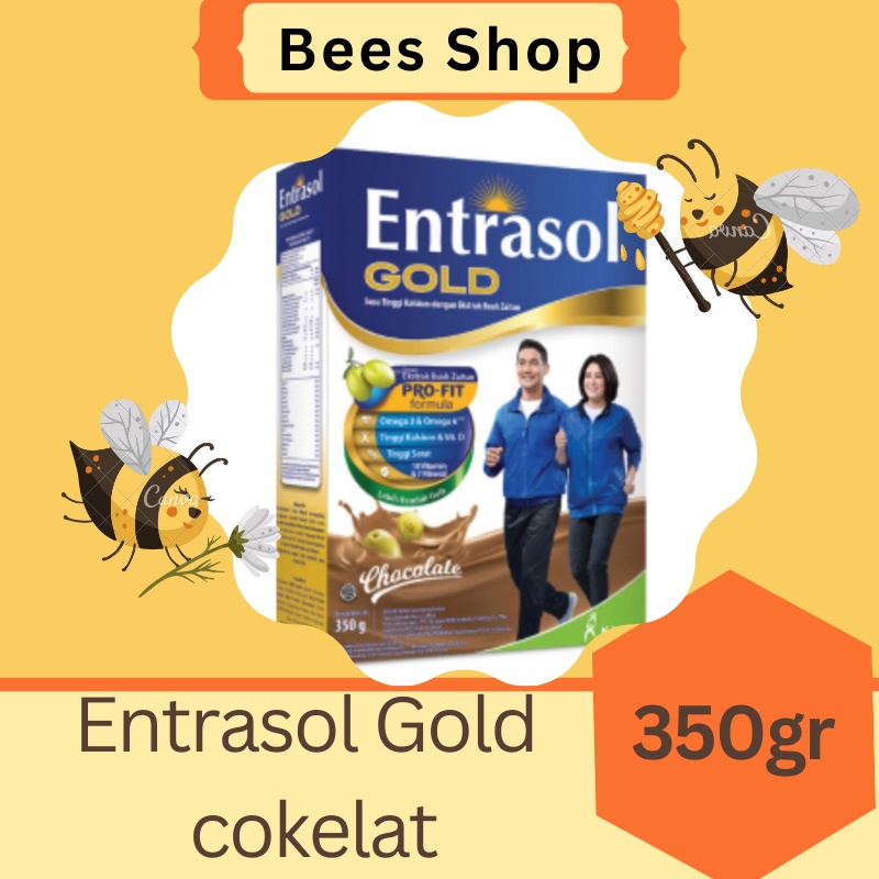 

ENTRASOL GOLD SUSU TINGGI KALSIUM 350 GR RASA ORIGINAL - VANILLA