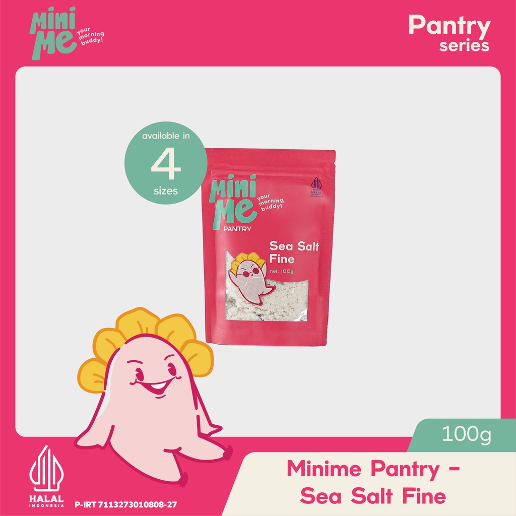 

MINIME Pantry - Sea Salt 100gr Garam Laut