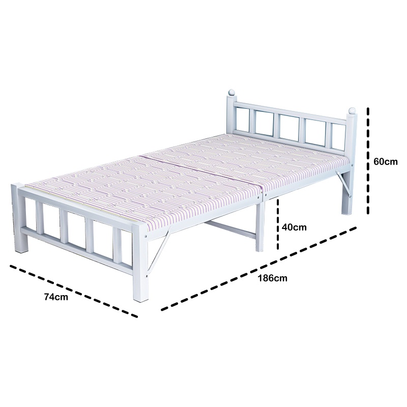 Ranjang Lipat Kasur Lipat Folding Bed Portable Furnibest ZDC-2