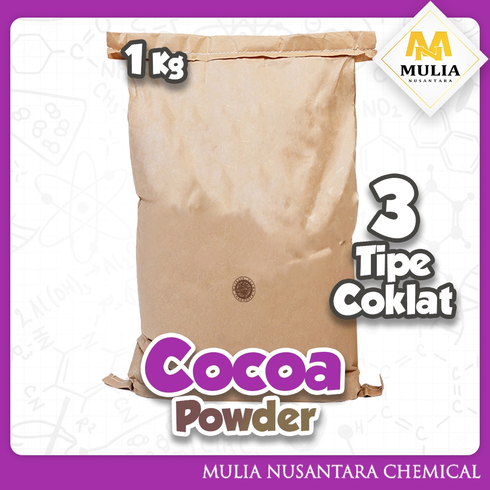 

Cocoa Powder Mulia Nusantara (Perisa Coklat Inti - Plain) 1 Kg