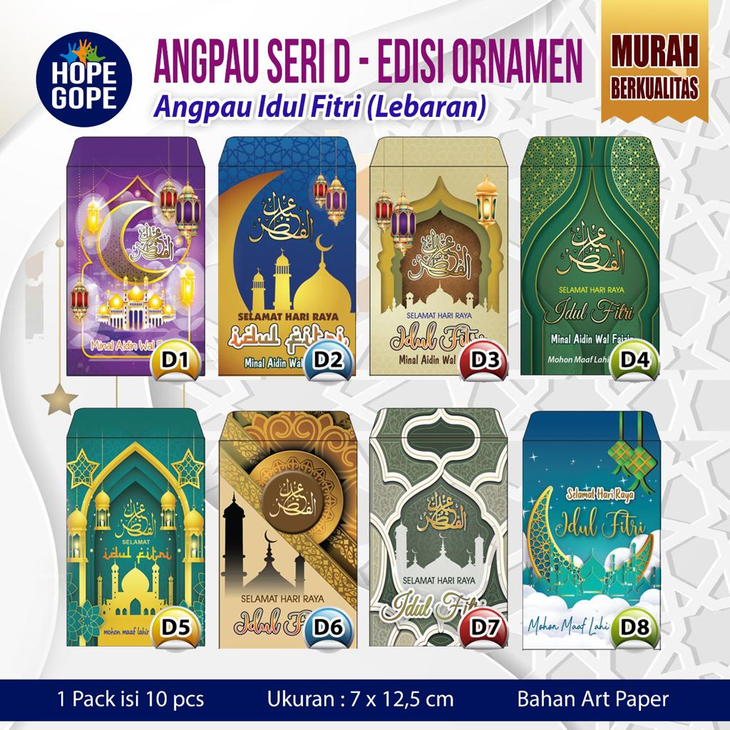 

[10LEMBAR] ANGPAO LEBARAN IDUL FITRI AMPLOP HIJAU