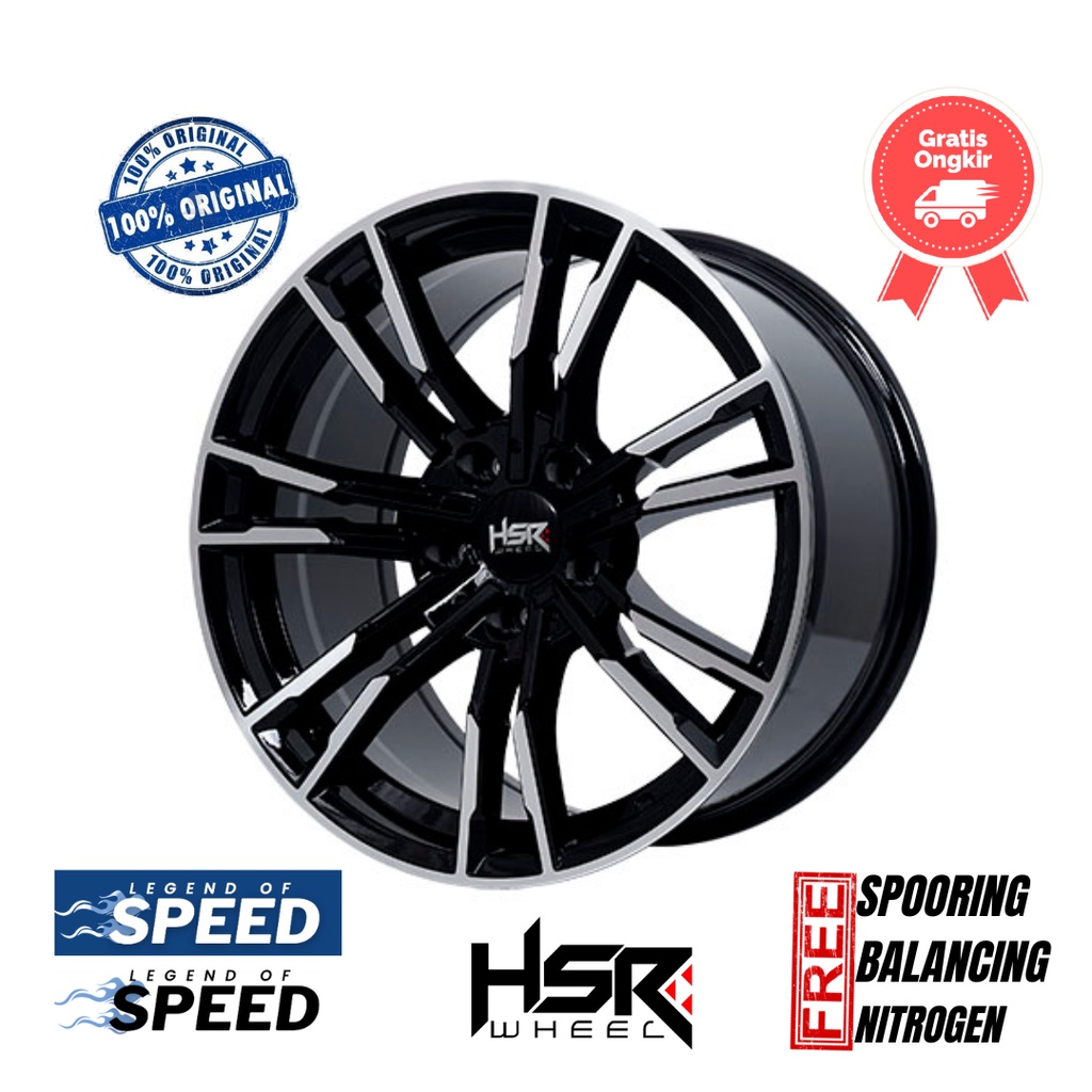 Velg HSR Ring 18 Maronge ( BMW, Landrover, Minicooper Dll )