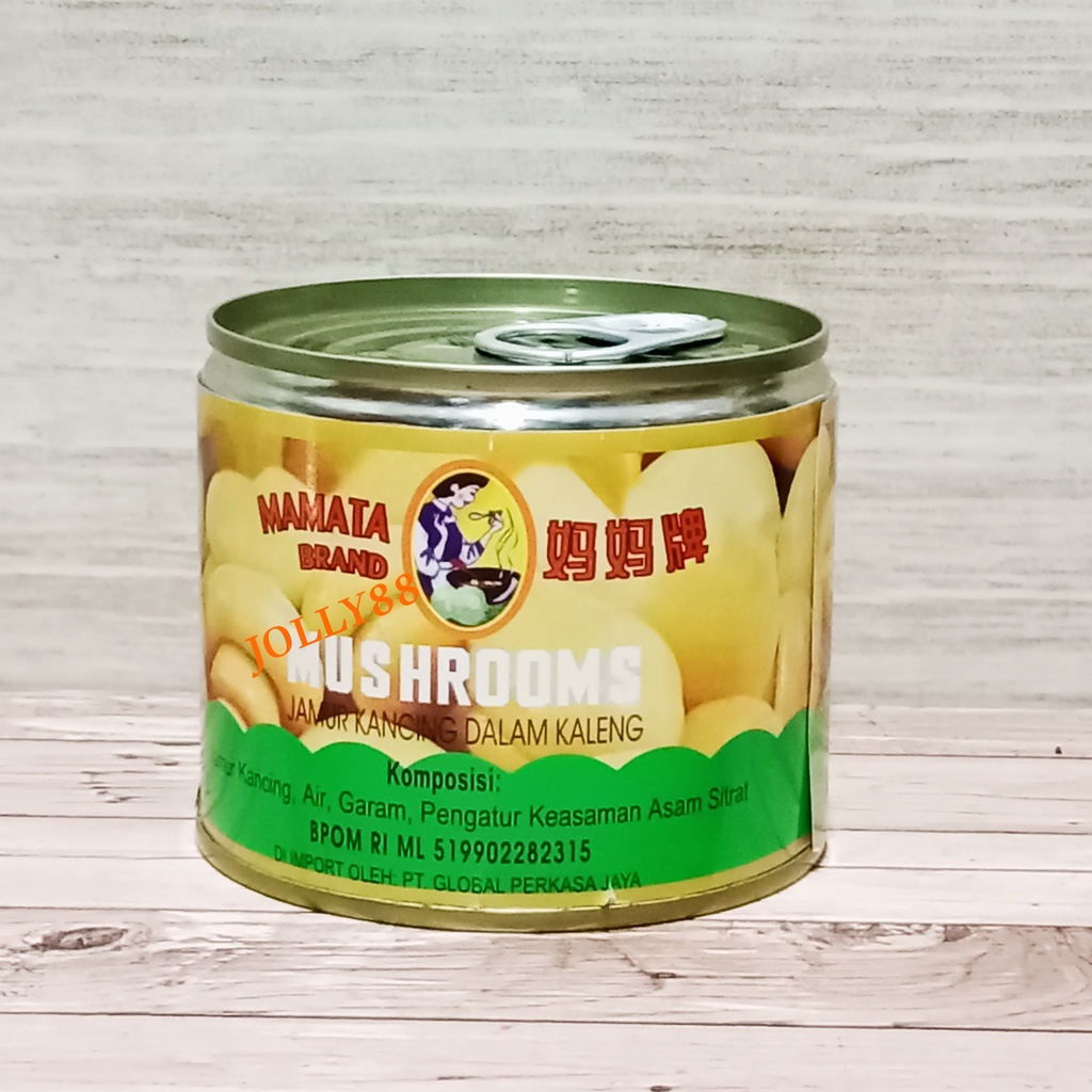 

Mamata Mushroom Jamur Dalam Kaleng 198gr