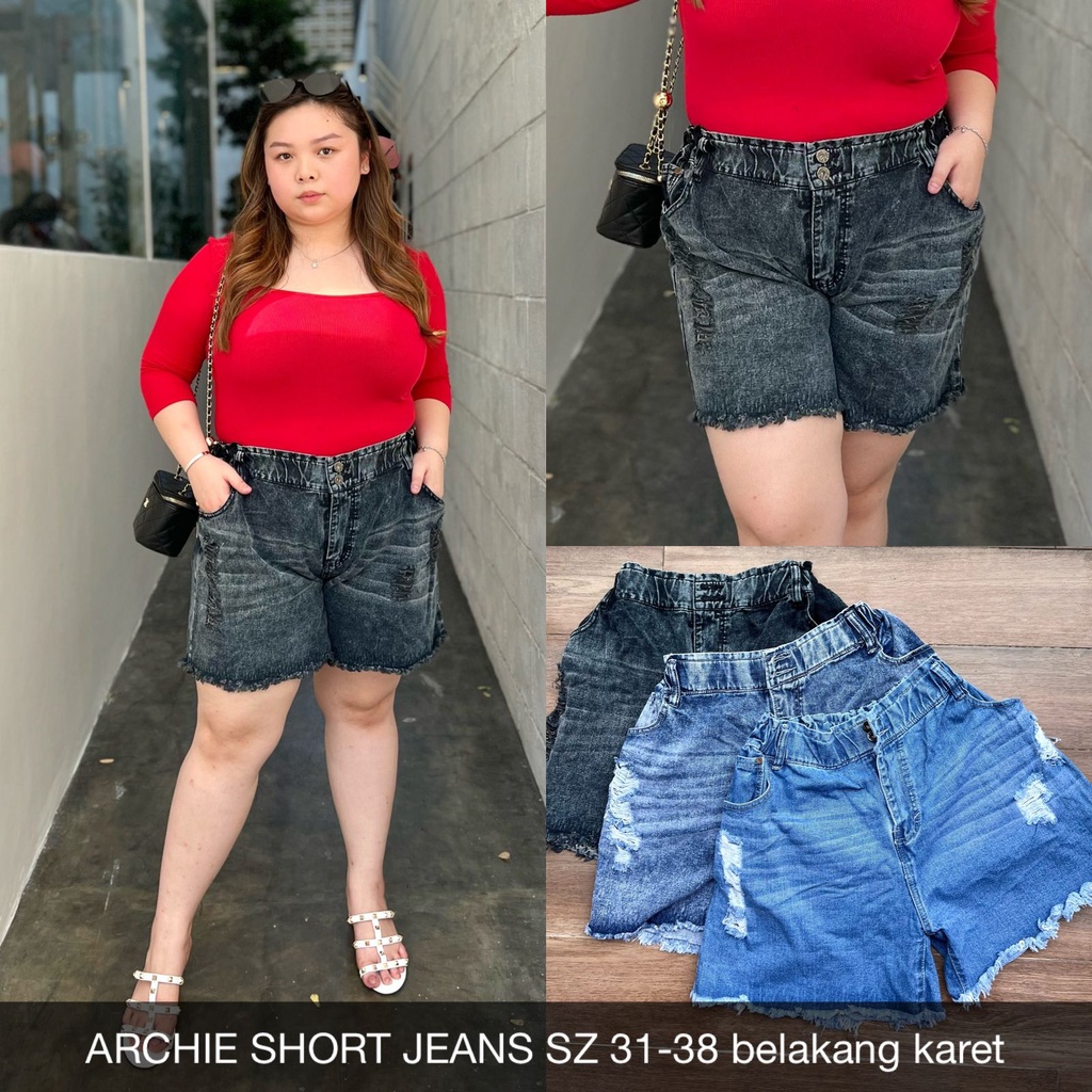 CELANA JEANS WANITA ARCHIE SHORT JEANS