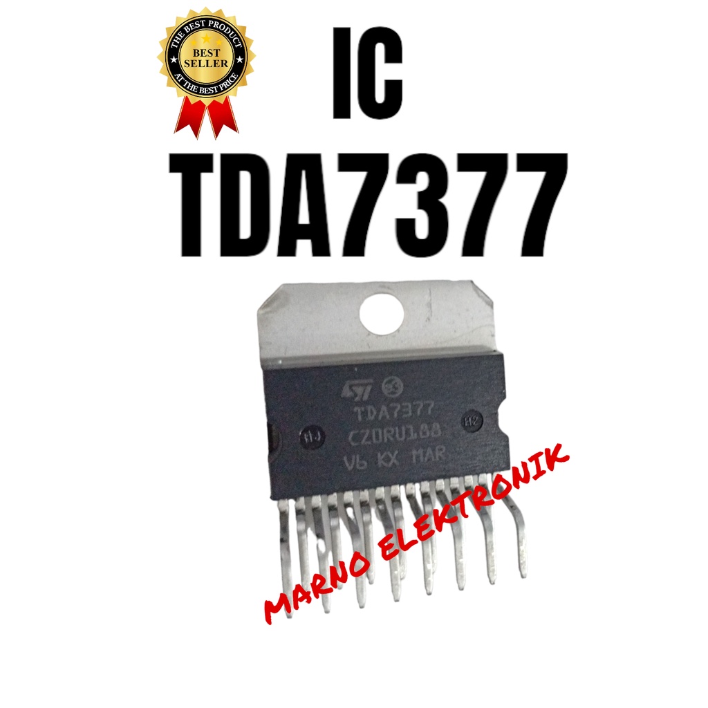 IC TDA7337 TDA 7377 TDA-7377 ORI ORIGINAL ASLI