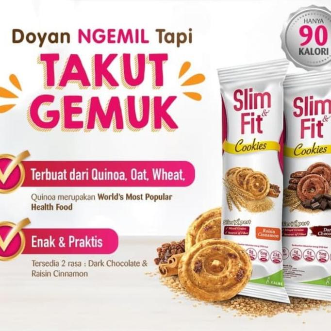 

Slimfit Slim & Fit Slim And Fit Cookies Dark Chocolate Raisin Cinamon