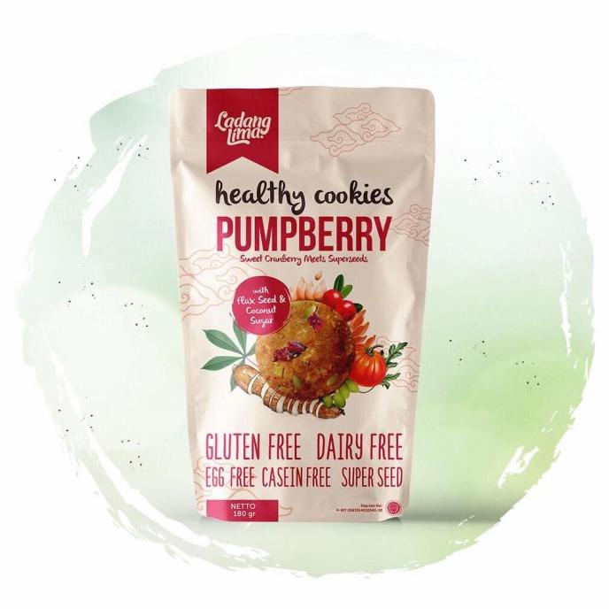 

Ladang Lima Pumpberry Cookies 180Gr Gluten Free