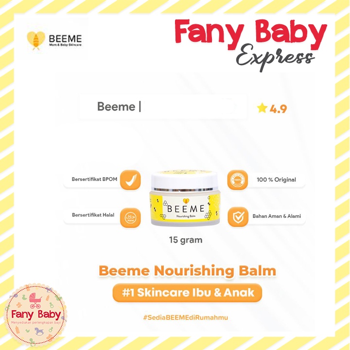 BEEME NOURISHING BALM 15GR