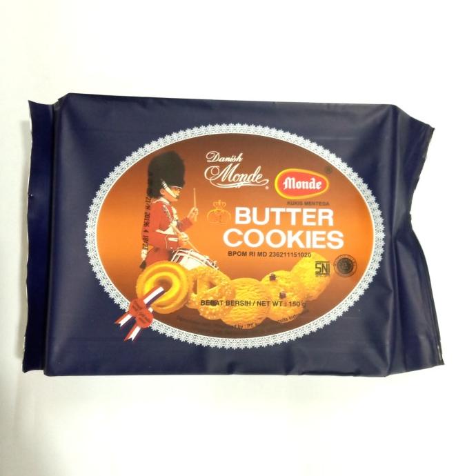 

Monde Butter Cookies 150Gr