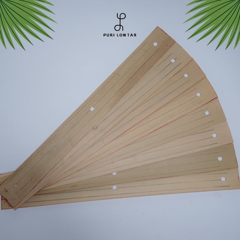 

LONTAR POLOS 35 Cm ISI 5 PCS|LONTAR POLOS|LONTAR 35 CM|LONTAR KHAS BALI|LONTAR ASLI BALI|LONTAR ALAT TULIS BALI