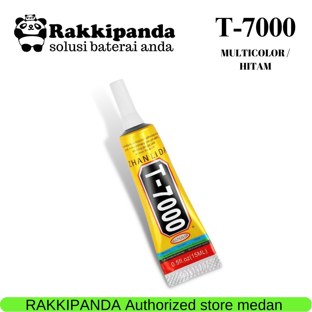 

RakkiPanda - Lem T7000 Warna Hitam 15ml