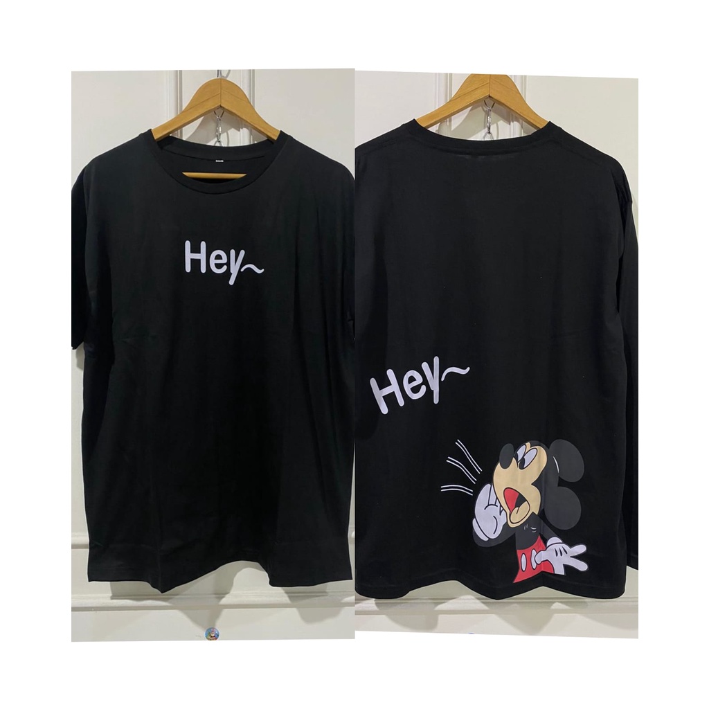 Hellohokky Kaos Katun Lengan Panjang Dan Pendek Ld 130 cm