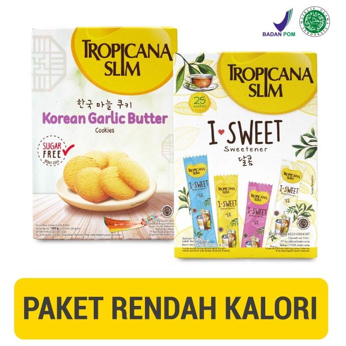 

Tropicana Slim Korean Garlic Butter Cookies (5 Sch) + I-Sweet