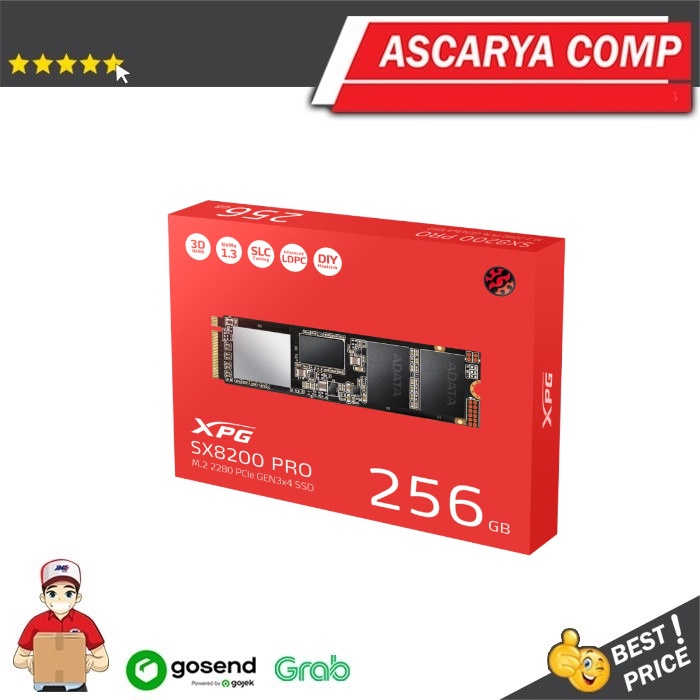 ADATA SSD XPG SX8200 PRO 256GB SX8200PRO 256 GB NVME M2