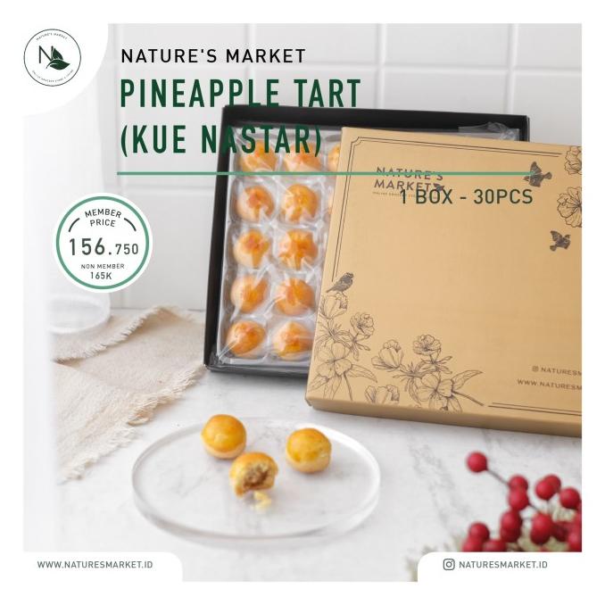 

Nature'S Market Pineapple Tart (Kue Nastar)