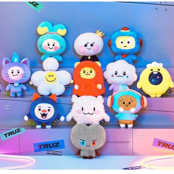 PROMO [LIMITED STOCK] BONEKA TRUZ DOLL TREASURE DOLL CUSHION TRUZ KEYRING KPOP DOLL CHILLI RURU PODO