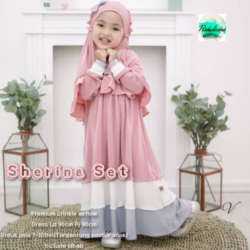 SAHILA || SHERINA|| PRITA JERSEY SYARI KIDS