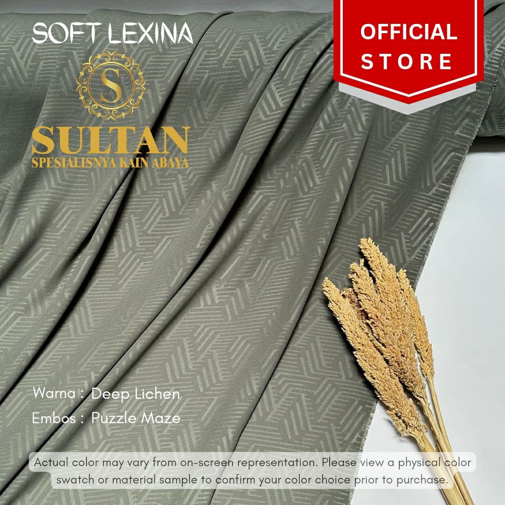 50CM EMBOS PUZZLE MAZE SOFT LEXINA DEEP LICHEN KAIN ABAYA SULTAN (MEREK LAMA: SOFT LEXUS)
