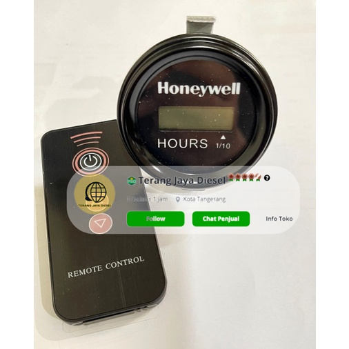 Hour Meter Digital Honeywell HONEY WELL DIGITAL